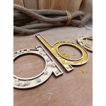 Houten vul-letters